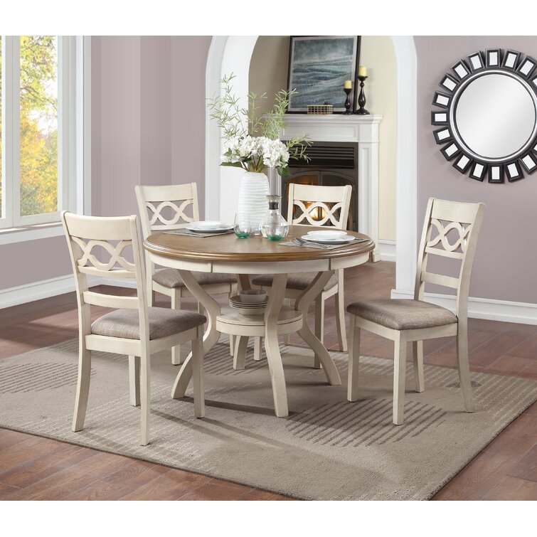 Round discount table set